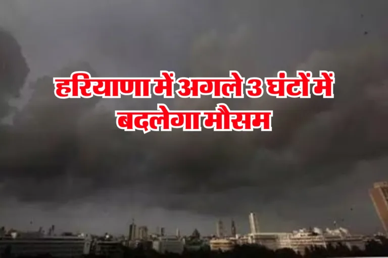 IMD Haryana Weather