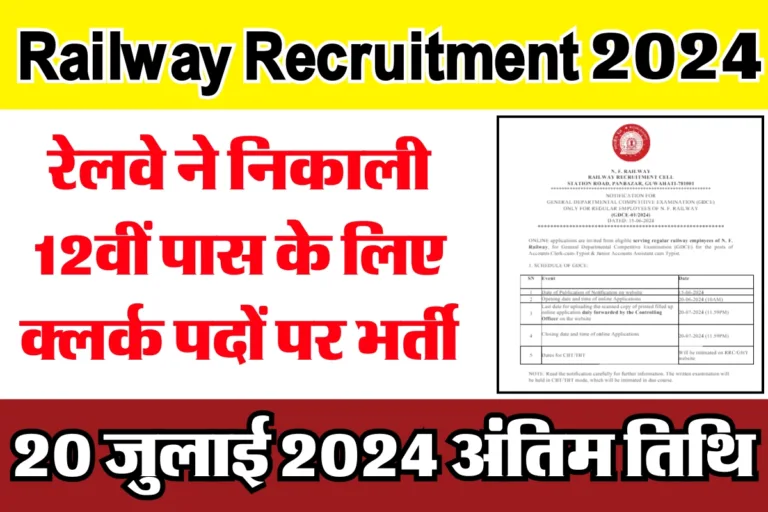 Railway Recruitment 2024