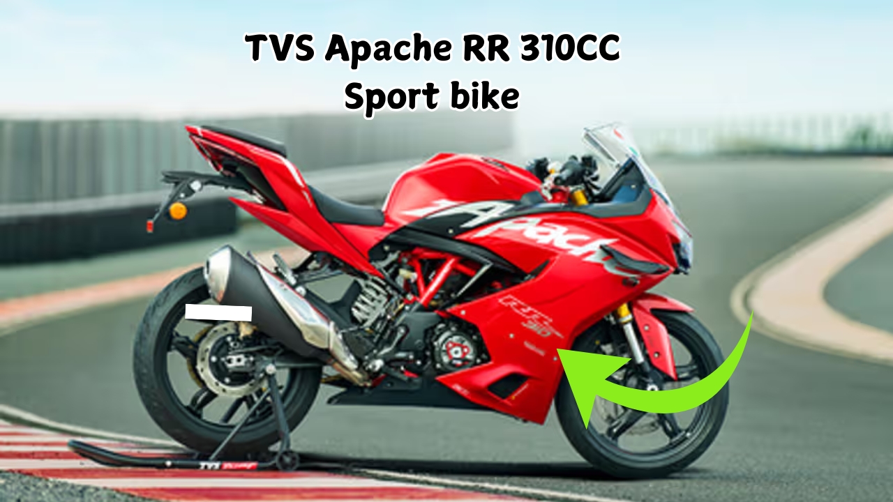 TVS Apache RR 310CC Sport bike